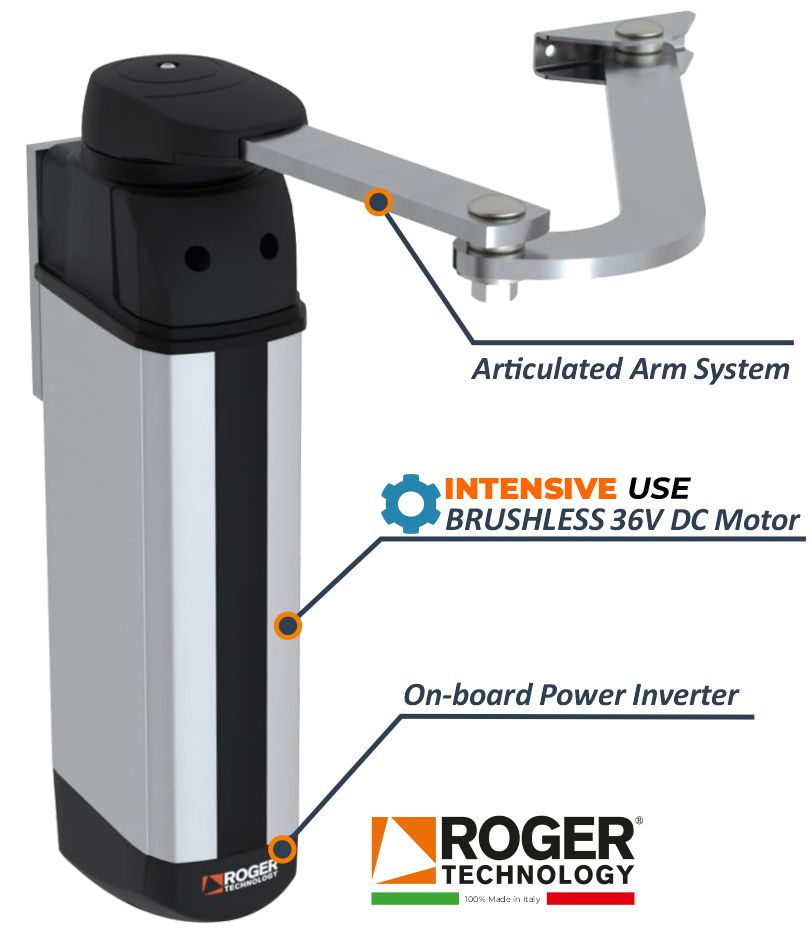 Extra Heavy Duty Single Gate Opener 